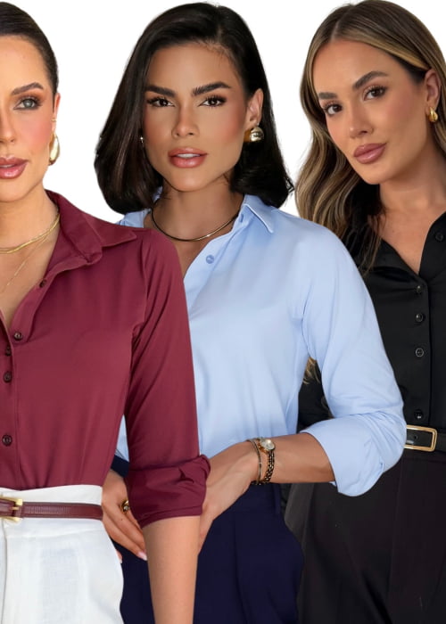 KIT COM 3 CAMISAS ULTRA TECH II